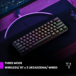 Klawiatura PREYON Brown All Claw Gateron Brown Hot Swap (PBAC61B) 2