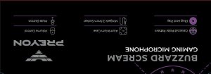 Mikrofon PREYON USB Buzzard Scream (PBS43B) 14