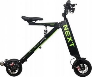 Bili Bike Składany mini skuter elektryczny hulajnoga BILI BIKE NEXT czarny 2