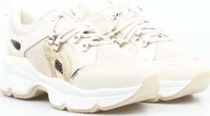 Seastar Sneakersy z mieniącą się siateczką złote-39 8