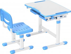 Mozos Biurko dziecięce krzesło z regulacją (DC-SET-BLUE) 3