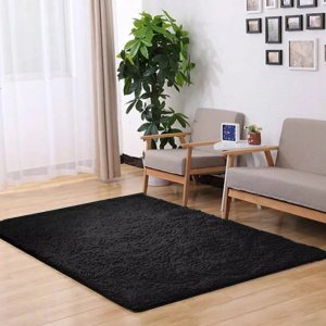 Strado Dywan Alpaca 80x150 AlpacaBlack (Czarny) uniwersalny 2