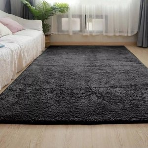 Strado Dywan Alpaca 80x150 AlpacaBlack (Czarny) uniwersalny 4