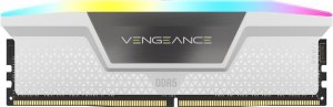 Pamięć Corsair Vengeance RGB, DDR5, 32 GB, 6200MHz, CL36 (CMH32GX5M2B6200C36W) 3