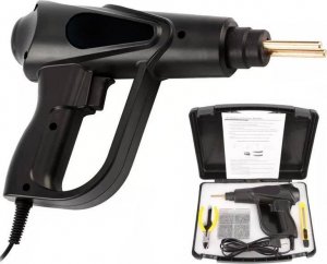 Aptel Zgrzewarka do plastiku + 200 Zszywek 70 W czarna AG814 2
