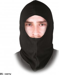 R.E.I.S. CZKOM-POL - kominiarka ochronna z jednym otworem - pomarańczowy 2
