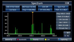 Signal UNIWERSALNY MIERNIK ST-6986 DVB-T/T2 DVB-S/S2 DVB-C SIGNAL 3