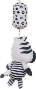 Kontext Grzechotka zawieszka sensoryczna kontrastowa zebra 3