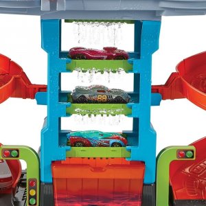 Mattel Zestaw City Zakręcona megamyjnia z samochodem (HDP05) 4