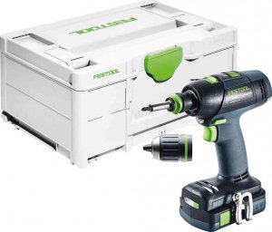 Wiertarko-wkrętarka Festool T 18+3 Basic (577051) 18 V 4 Ah 2