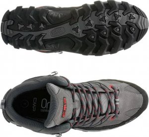 Buty trekkingowe męskie CMP Rigel Mid Trekking Shoe Wp Graffite/Antracite r. 43 (3Q12947/44UF) 6