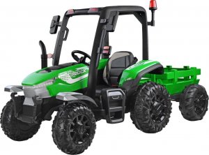 Jokomisiada Duży Traktor dla dziecka z przyczepą 4x4 z pilotem dla rodzica PA0266 2