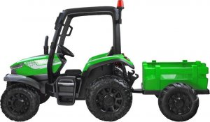 Jokomisiada Duży Traktor dla dziecka z przyczepą 4x4 z pilotem dla rodzica PA0266 7