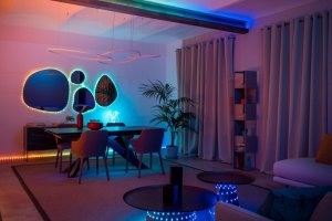 Taśma LED Twinkly Inteligentny miniaturowy łańuch Dots 400 LED RGB 20 m czarny 4