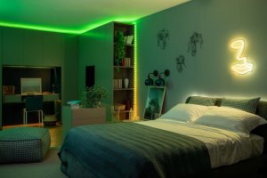 Taśma LED Twinkly Inteligentny miniaturowy łańuch Dots 400 LED RGB 20 m czarny 7