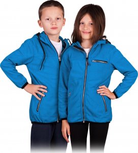 R.E.I.S. POLAR-KIDS - bluza polarowa dla dzieci, 3 kieszenie, suwak, 100% poliester, 290 g/m S (116-122 cm) 2
