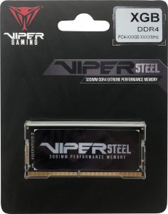 Pamięć do laptopa Patriot Viper Steel, SODIMM, DDR4, 16 GB, 3200 MHz, CL18 (PVS416G320C8S) 5