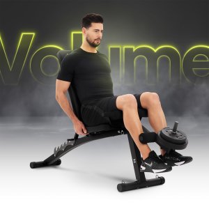 Zipro Ławeczka do ćwiczeń Volume z prasą do nóg i modlitewnikiem 12