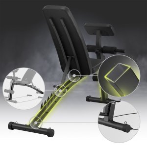 Zipro Ławeczka do ćwiczeń Volume z prasą do nóg i modlitewnikiem 7