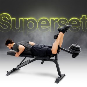 Ławka ze stojakiem Superset 18