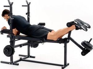 Zipro Ławeczka pod sztangę z modlitewnikiem, prasą do nóg i prasą do rozpiętek Ripped 11