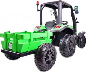 Super-Toys Duży traktor z przyczepą 24V, 4X4 BLT206 12