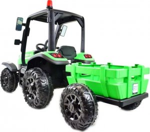 Super-Toys Duży traktor z przyczepą 24V, 4X4 BLT206 13
