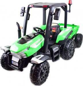 Super-Toys Duży traktor z przyczepą 24V, 4X4 BLT206 14