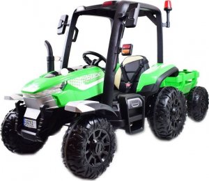 Super-Toys Duży traktor z przyczepą 24V, 4X4 BLT206 15