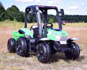 Super-Toys Duży traktor z przyczepą 24V, 4X4 BLT206 16
