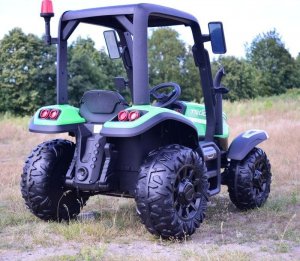 Super-Toys Duży traktor z przyczepą 24V, 4X4 BLT206 20