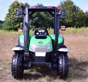 Super-Toys Duży traktor z przyczepą 24V, 4X4 BLT206 28