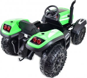 Super-Toys Duży traktor z przyczepą 24V, 4X4 BLT206 9