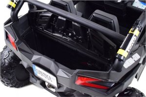 Super-Toys MEGA BUGGY UTV POLICJA TURBO R FOX DLA 2 DZIECI 4X200 W, 24V, SUPER MOC, WSPOMAGANIE/XB2118 9