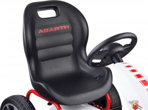 Jokomisiada GOKART ABARTH na pedały Duże miekkie koła PA0167 6