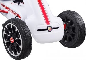 Jokomisiada GOKART ABARTH na pedały Duże miekkie koła PA0167 7
