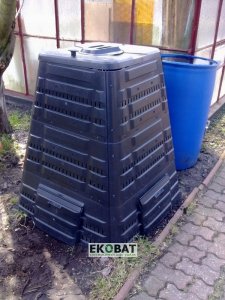 Ekobat Kompostownik Termo 720L mrozoodporny super trwały 5