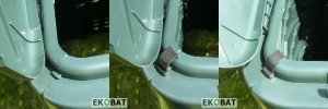 Ekobat Kompostownik Termo 600 l zielony 6