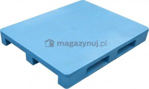 Becker Paleta plastikowa ISO 1200x1000 mm z płozami, powierzchnia antypoślizgowa (kolor czarny) 5