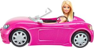 Lalka Barbie Barbie Mattel Barbie Doll & Glam Convertible 3