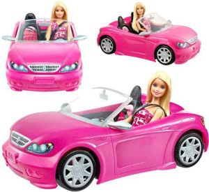 Lalka Barbie Barbie Mattel Barbie Doll & Glam Convertible 10