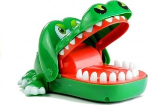 LeanToys Rodzinna Gra Zręcznościowa Krokodyl u Dentysty 2
