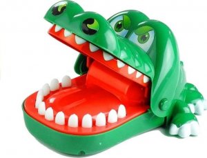 LeanToys Rodzinna Gra Zręcznościowa Krokodyl u Dentysty 3