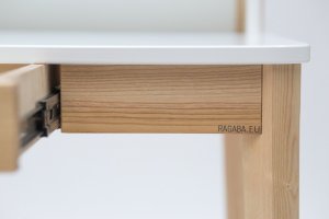 Biurko Ragaba Ashme Białe 110 cm x 56 cm 4