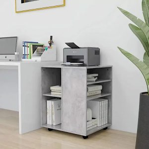 Elior Kontener biurkowy w kolorze szarego betonu - Ivrea 10X 5
