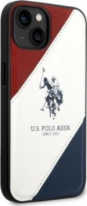 U.S. Polo Etui US Polo do iPhone 14 6,1" biały/white Tricolor Embossed 6