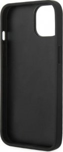 U.S. Polo Etui US Polo do iPhone 14 6,1" granatowy/navy blue Leather Stitch 7