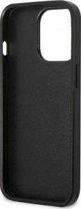 U.S. Polo Etui US Polo do iPhone 14 Pro 6,1" granatowy/navy blue Leather Stitch 7