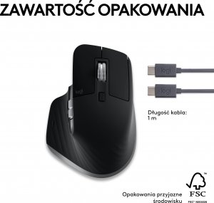 Mysz Logitech MX Master 3S for Mac Space Gray (910-006571) 10
