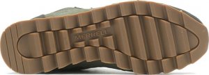 Buty trekkingowe męskie Merrell Alpine Sneaker Mid WP 2 zielone r. 43 3